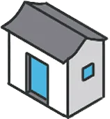 市営住宅カードのイラスト